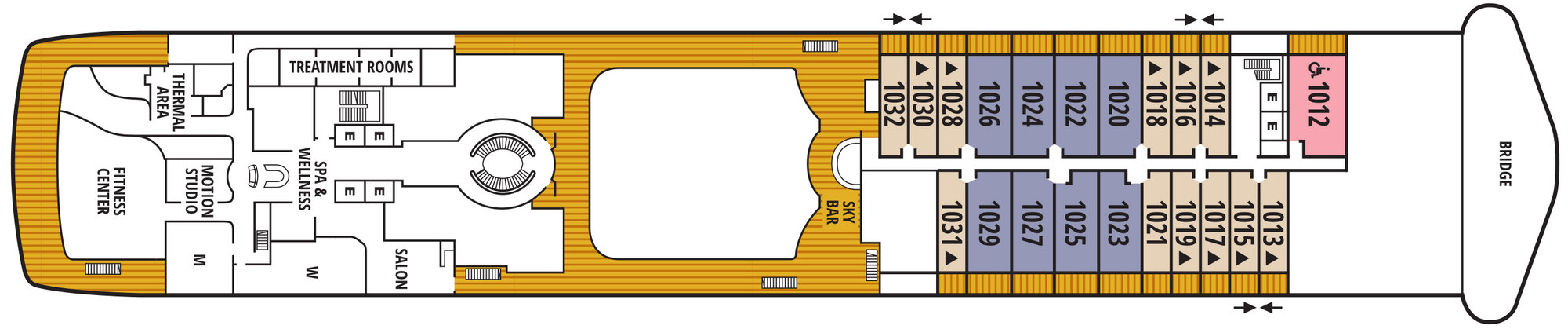 Deck 10 plan